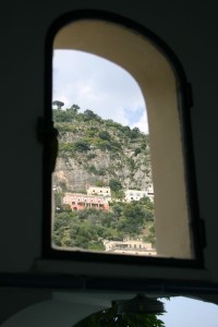 Mountain view from Albergo Miramare