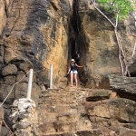 Praia do Sancho Fernando de Noronha stairway