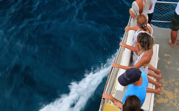 Fernando de Noronha Boat Tour people