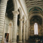 Orvieto church interior