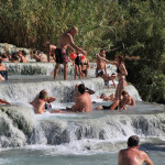 Saturnia hot springs pools