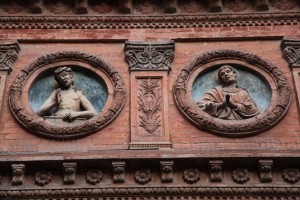 Bologna pediment detail