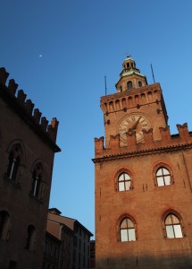 Bologna clock tower
