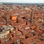 Torre Asinelli view of Bologna