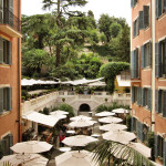 Hotel del Russie room view