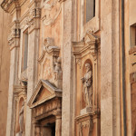 Pitigliano church facade