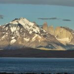 Tierra Patagonia sunrise mountain view