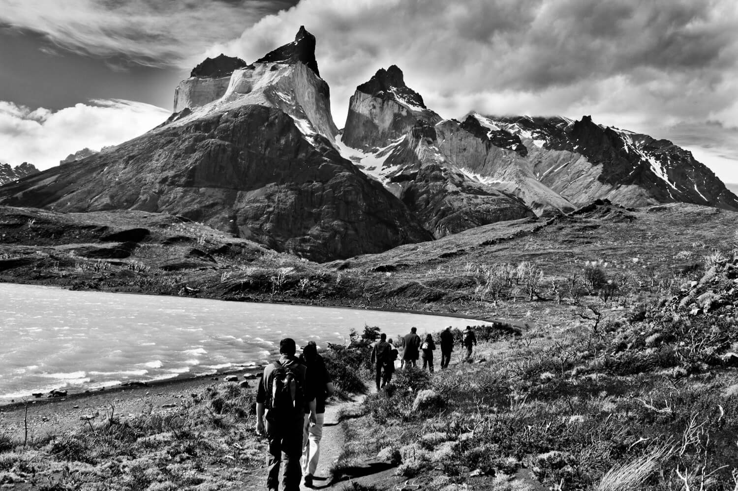 The Horns Torres del Paine hiking