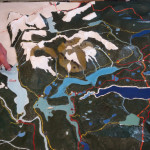 Torres del Paine Grey's Glacier map