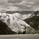 Torres del Paine Grey's Glacier B&W