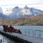 Torres del Paine Grey's Glacier boat dock