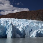 Torres del Paine Grey's Glacier ice wall