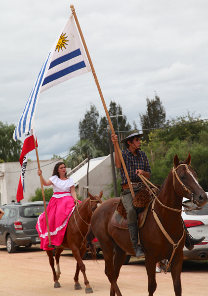 Garzon Uruguay Carnival gaucho parade