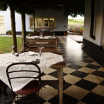 Narbona Wine Lodge terrace