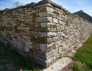 TALLGRASS PRAIRIE NATIONAL PRESERVE stone wall
