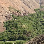 Hiking in the High Atlas terraced village
