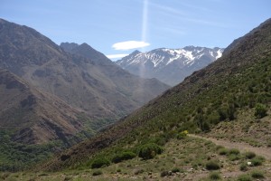 Hiking in the High Atlas valley