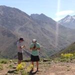 Hiking in the High Atlas pass