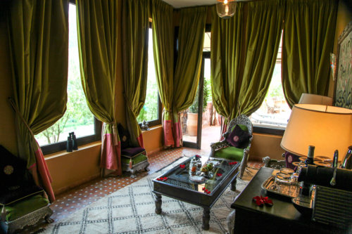 Kasbah Tamadot Master Suite living room