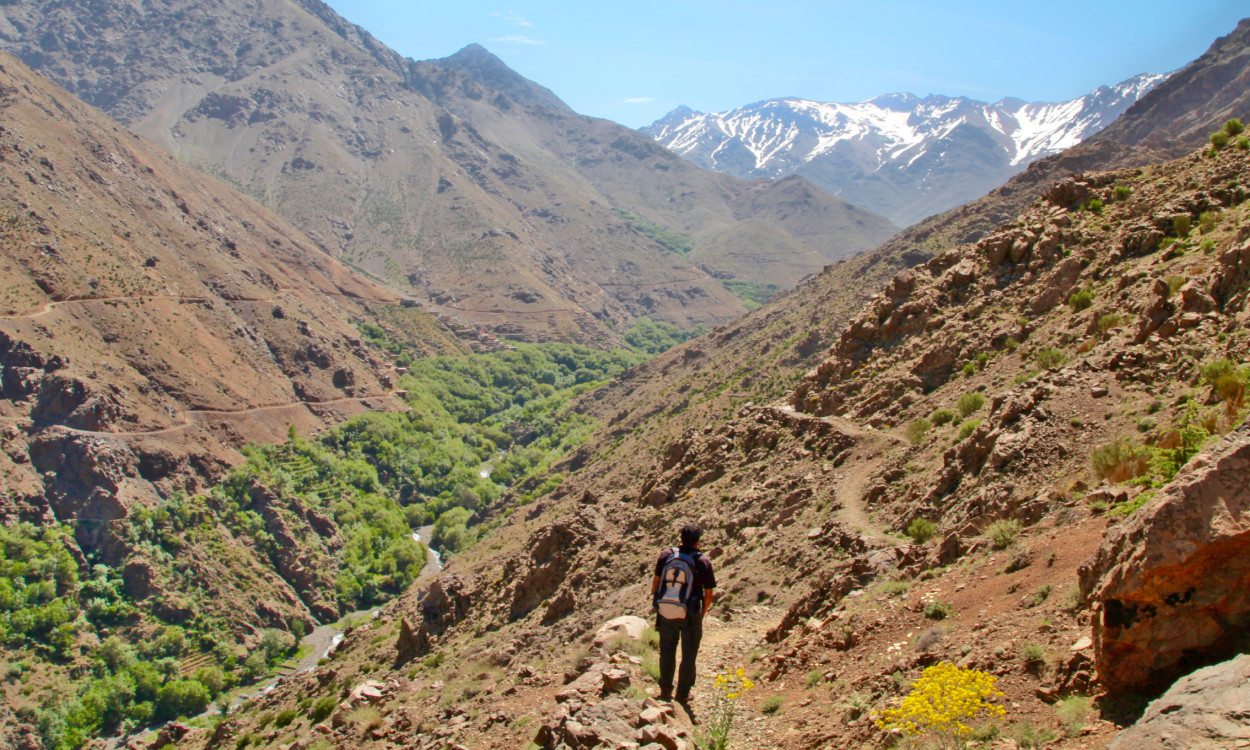 Trekking in High Atlas Mountains