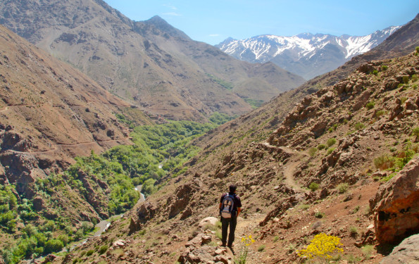 Trekking in High Atlas Mountains