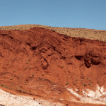 Morocco red rock
