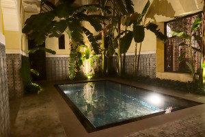 La Villa des Orangers interior private pool