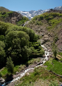 Waterfalls in Toubkal