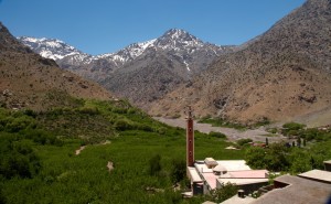 Armed view of Toubkal