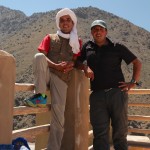 Mountain Guides Rachid and Mohamed at Douar Armed Imlil