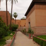 King's tomb Marrakesh view