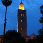 Marrakesh mosque towers