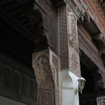 Medrassa Marrakesh column