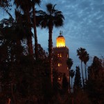 Marrakesh mosque tower