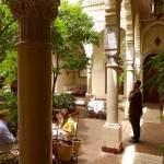 Villa des Orangers terrace restaurant