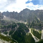 Trail to Rifugio Brent mountains