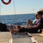 Queen of the Adriatic relaxing