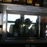 La Huella bar reflections