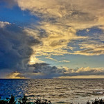 Travaasa Hana sunrise clouds