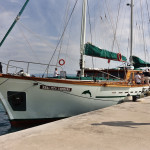 Queen of the Adriatic at dock
