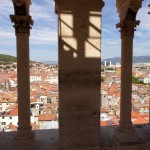 Split Bell Tower red roofs