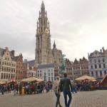 Grote Markt Antwerp tower