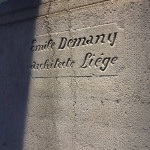 Brussels carved signs