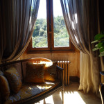 Chateau de Riell sunny window