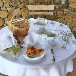 Domaine de Murtoli A Tiria table setting