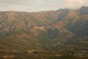 A Piattatella view mountain village