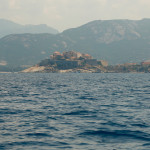 Calvi citadel from water