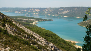 Lac de Sainte Croix view