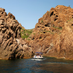 Scandola Nature Reserve boat canyon