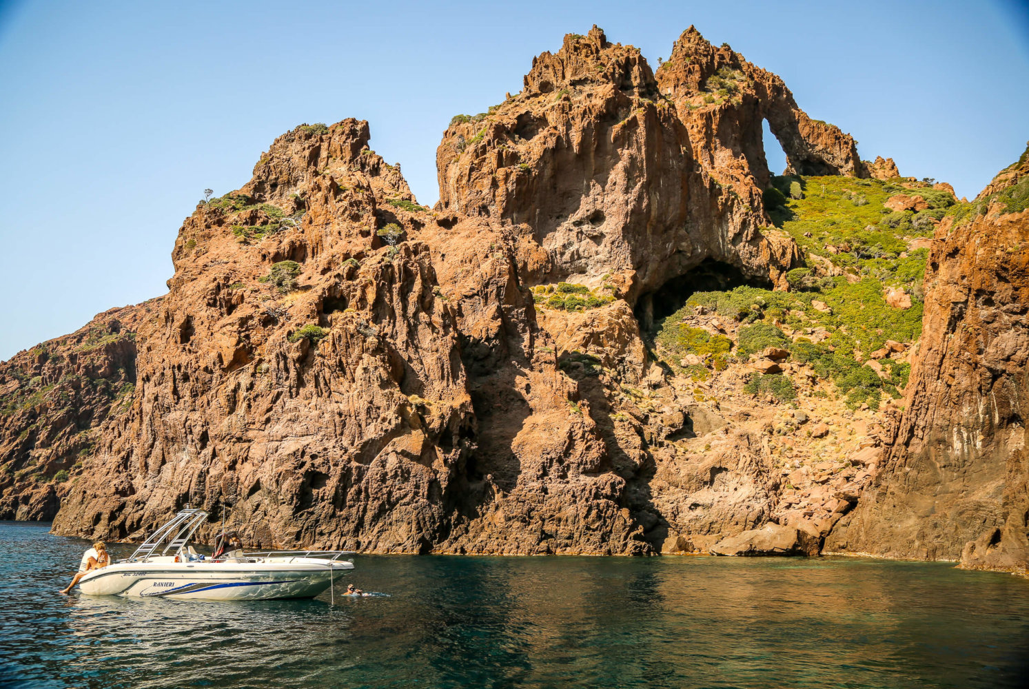 BOATING THROUGH THE JAGGED CLIFFS OF CORSICA'S SCANDOLA NATURE RESERVE ...